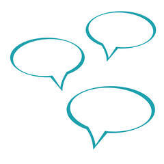 Speech bubbles flat jpeg icons set. Chat bubbles flat 
colorful icons set Chat icon. One of set web icons Chat icon. Voice speech bubble jpg icon. Messages icon.Communicate symbol. Dialogue 