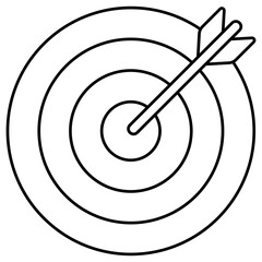 Trendy vector design of target