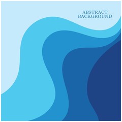 Abstract Water wave design background