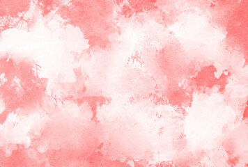 背景素材_水彩テクスチャ_ピンク