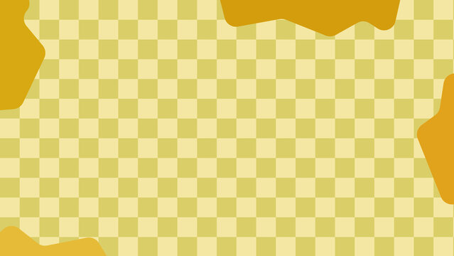 Yellow Aesthetic Checkerboard, Checkered, Gingham, Plaid Pattern Background, Perfect For Wallpaper, Backdrop, Postcard, Background