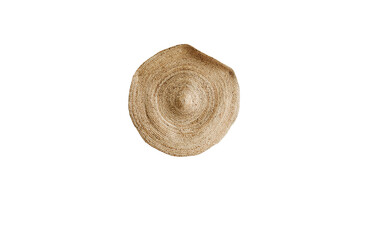 straw hat isolated. on white background