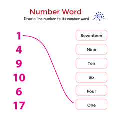 educational book for children to practice writing numbers with unique pictures. mathematic kids book or childrenbook