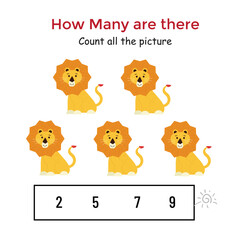educational book for children to practice writing numbers with unique pictures. mathematic kids book or childrenbook
