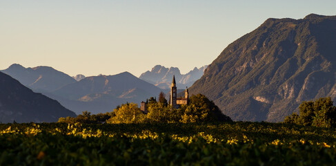 Artegna's Medieval castle also known as 