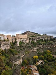 Paisajes de la ciudad de Cuenca, en España 