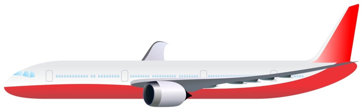 airplane vector drawing isolated white background air plane flight fly to destination aeroplane travel in sky airline trip aircraft transport seat ticket reservation concept cartoon object icon sign