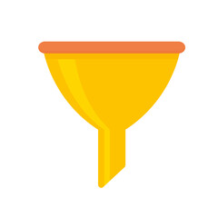 sales funnel, online marketing, lead generation concept -vector illustration