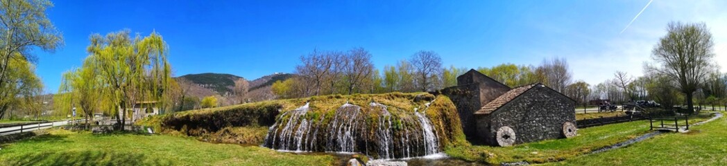 waterfalls in santa maria del molise