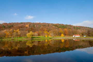 Silzer See, Herbst, Pfalz