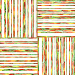 Seamless pattern, chevron, Asia trend, ornament. Watercolor drawing, graphics, abstraction.