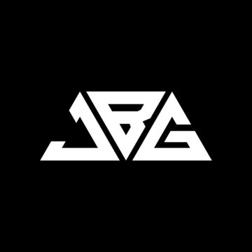 JBG triangle letter logo design with triangle shape. JBG triangle logo design monogram. JBG triangle vector logo template with red color. JBG triangular logo Simple, Elegant, and Luxurious Logo...