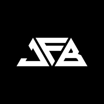 JFB triangle letter logo design with triangle shape. JFB triangle logo design monogram. JFB triangle vector logo template with red color. JFB triangular logo Simple, Elegant, and Luxurious Logo...