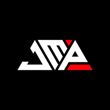 JMP triangle letter logo design with triangle shape. JMP triangle logo design monogram. JMP triangle vector logo template with red color. JMP triangular logo Simple, Elegant, and Luxurious Logo...