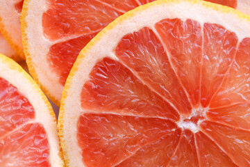 slice of grapefruit
