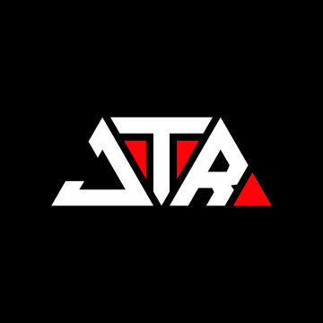 JTR triangle letter logo design with triangle shape. JTR triangle logo design monogram. JTR triangle vector logo template with red color. JTR triangular logo Simple, Elegant, and Luxurious Logo...