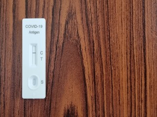 Antigen Test Kit Negative Results