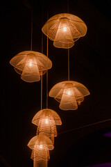 lamp on the ceiling