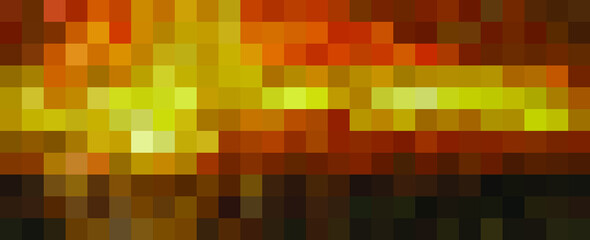 Square pixelated gradient background pattern