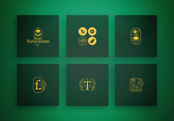 New Naturalism Logo Set