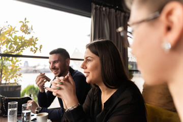 Serious talk about their company ideas