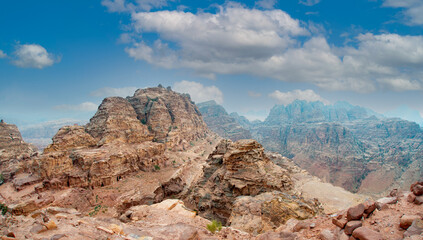 Mountains of Petra, Jordan, Middle East