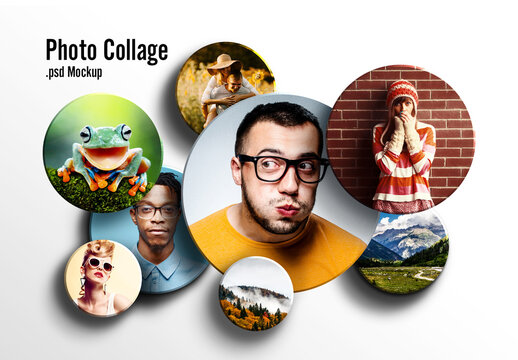 Photo Collage Mockup