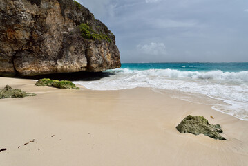 East coastline of island Barbados, Caribbean Islands