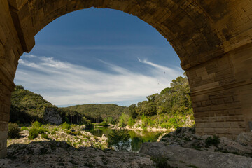 Pont du Gard close to avignon France