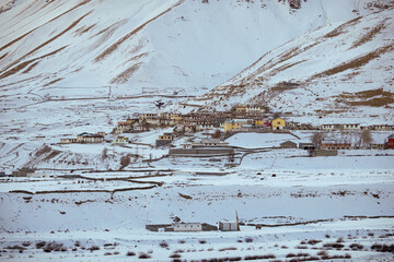 sunrise in the mountains