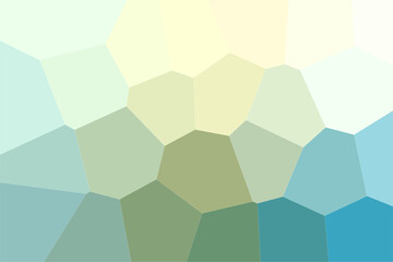 Yellow, green, and blue pastel low poly rock texture pattern background.