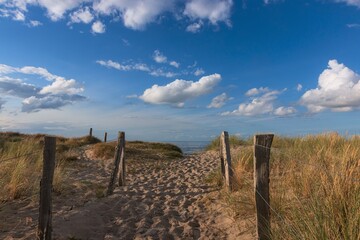 Dünenlandschaft Ostsee Strandzugang