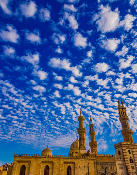 Al-Azhar Mosque in Cairo, Egypt