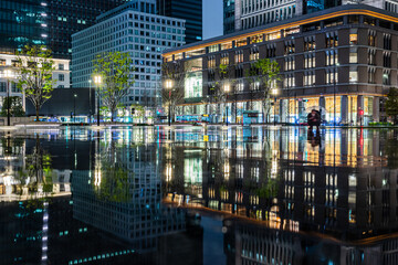 夜景リフレクション