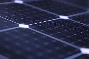 Solar panel texture background solar panel. Photovoltaic cells, close-up.