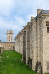Obraz premium Vincennes in France, the beautiful French royal castle in the center 