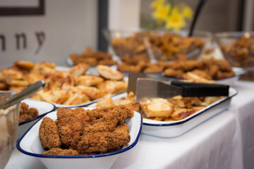 Finger Buffet Catering Food for Birthday or Wedding Reception Party