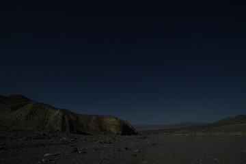Fototapeta na wymiar Night Desert Landscape