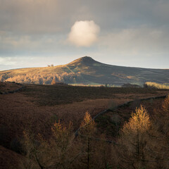 Fototapeta premium Peak District Hill Cloud