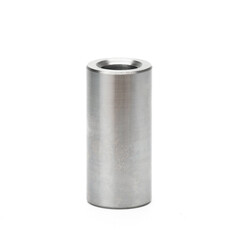 New car piston pin, details of an auto engine on white