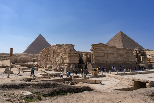 The Great Pyramid of Giza is a defining symbol of Egypt and the last of the ancient Seven Wonders of the World. The massive temple complex of Karnak was the principal religious center of the god Amun.