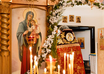orthodox priest - obrazy, fototapety, plakaty