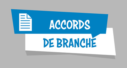 Logo accords de branche.