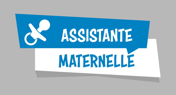 Logo assistante maternelle.