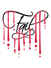 Blut Tropfen Fail 