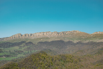 view from the top of the mountain