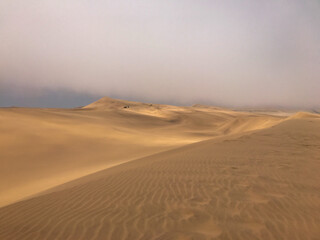Plakat Dunes near Atlantic Ocean, Torra Bay, Namibia