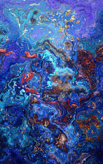 Colorful abstract background texture details