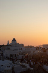 Atardecer santorini