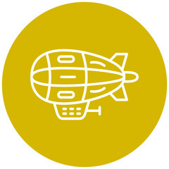 Vector Design Zeppelin Icon Style © Circlon